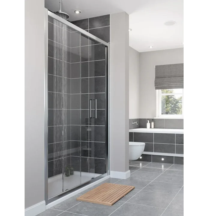 Lakes 8H Sliding Door 1500 Fixed Panel (1440-1500) Silver