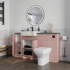 Oliver Pink Shaker Fitted Furniture Combination
