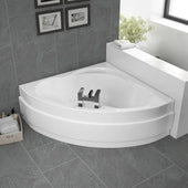 1200mm Corner Bath Panel White Lagoon