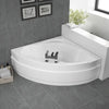 1200 x 1200 Corner Bath White Laguna
