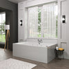 1800 x 1100mm 16 Jets Double Ended Whirlpool Bath with Optional 12 Jet Air Spa