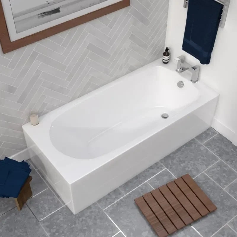 1500 x 700mm Single Ended Bath Mercury