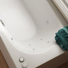 1600 x 700mm 6 or 14 Jets Single Ended Whirlpool Bath Mercury