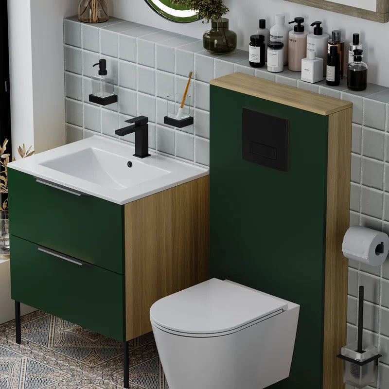 WC Frame & Cistern with Flush Plate