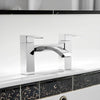 Sidaw bath filler tap in chrome, clean modern design for quick and quiet bath filling