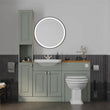 Oliver Traditional Sage Green Fitted Furniture Combination with Tall Boy Storage