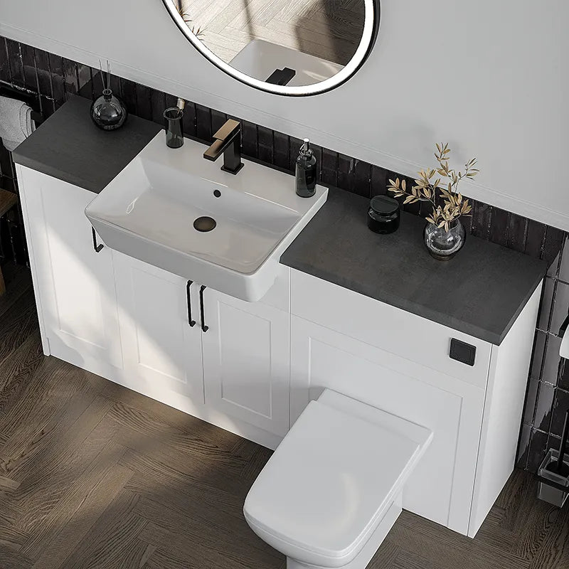 Oliver White Shaker Fitted Furniture Combination