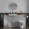 Oliver Grey Slim Shaker Fitted Furniture Combination