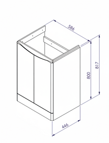Zentro White Suite with Odessa Chrome 800mm Quadrant Enclosure — Vanity, Toilet Unit, Shower & Mirror