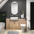 Oliver 1500 Oak Fitted Furniture Combination