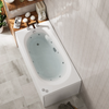 1400 x 700mm Single Ended Bath Mercury