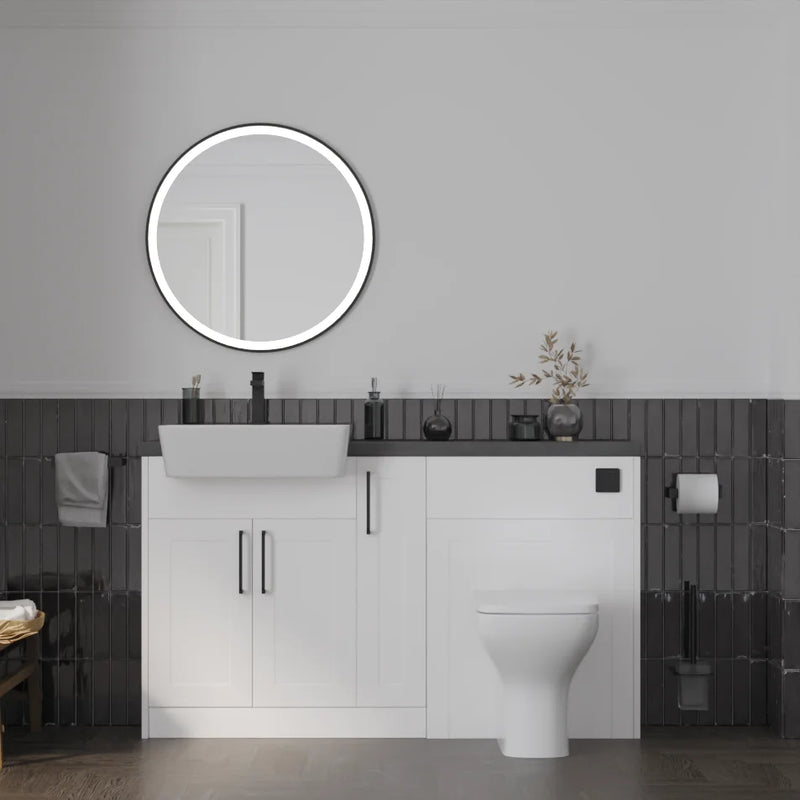 Oliver White Shaker Fitted Furniture Combination