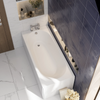 1600mm Single Ended Bath Mercury