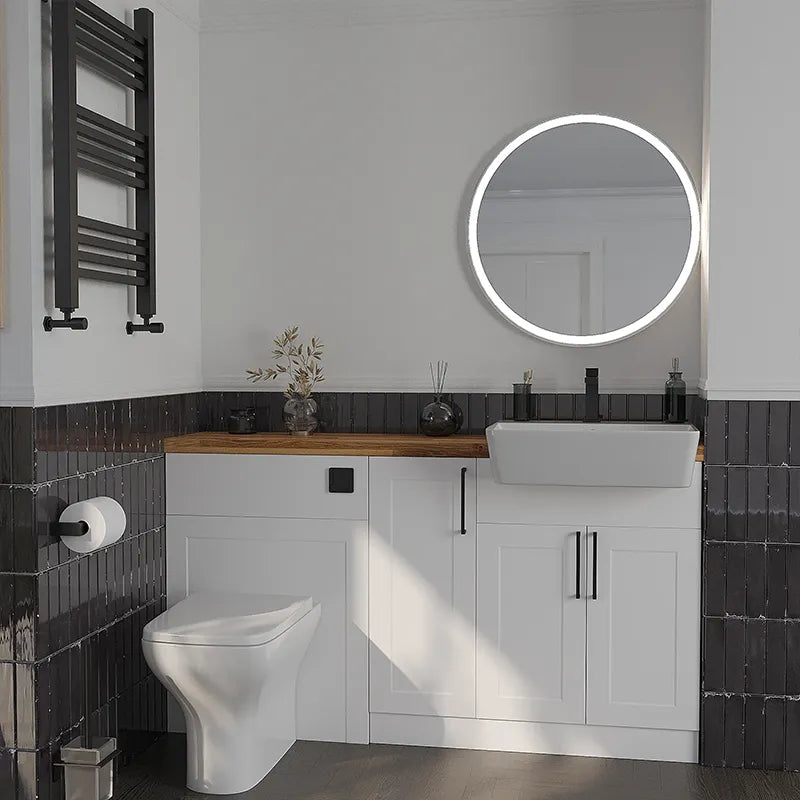 Oliver White Shaker Fitted Furniture Combination