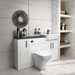 Oliver Gloss White Fitted Furniture Combination