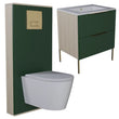 WC Frame & Cistern with Flush Plate