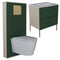 WC Frame & Cistern with Flush Plate