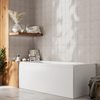 1400 x 700mm Single Ended Bath Mercury