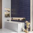 1600mm Single Ended Bath Mercury