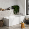 1700mm Single Ended Bath Mercury