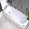 1700 x 700mm 6 or 14 Jets Single Ended Whirlpool Bath Mercury