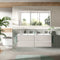Pelipal Series 6010 Mirror Cabinet with Canopy and Side LED