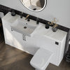 Oliver White Shaker Fitted Furniture Combination