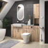 Oliver 1700 Oak Fitted Furniture Combination with Tall Boy