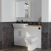 Oliver 1200 Matt White Shaker Fitted Furniture Combination