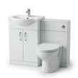 Kiana 1050mm Combination Vanity Unit & BTW Toilet Complete Suite