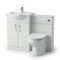 Kiana 1050mm Combination Vanity Unit & BTW Toilet Complete Suite