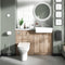 Oliver 1100 Oak Fitted Furniture Combination