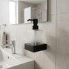 Frosted Glass Soap Dispenser Slade