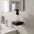 Frosted Glass Soap Dispenser Slade