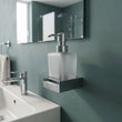 Frosted Glass Soap Dispenser Slade
