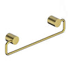 Towel Ring Small Round Brushed Brass Arrow