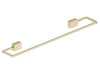 Towel Ring Large Square Brushed Brass Lima