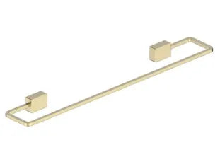 Towel Ring Large Square Brushed Brass Lima