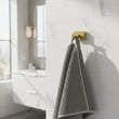 Robe Hook Brushed Brass Lima