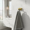 Robe Hook Brushed Brass Lima
