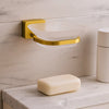 Soap Dish Square Brushed Brass Lima