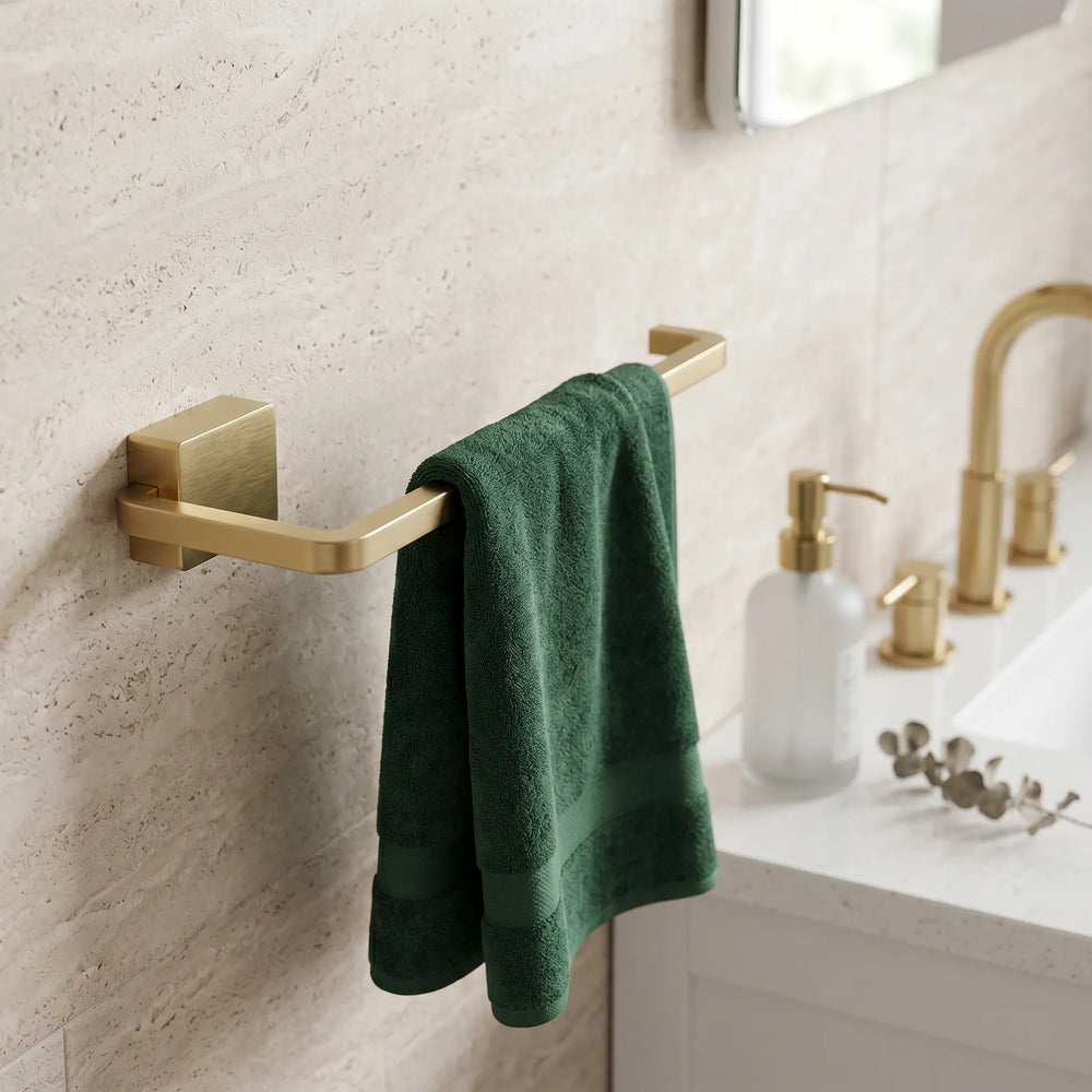 Towel Ring Brushed Brass Lima