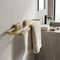 Towel Bar Single Square Brushed Brass Lima