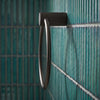 Fluted Brushed Bronze Towel Ring