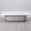 1700mm Single Ended Bath Mercury
