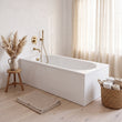 1600mm Single Ended Bath Mercury
