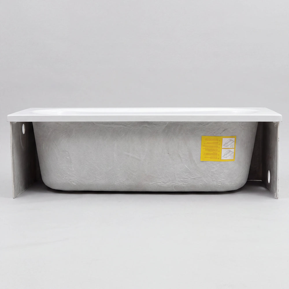 1600mm Single Ended Bath Mercury