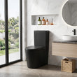 Alessio Black Close-Coupled Toilet