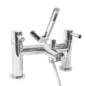 Bath Shower Mixer Tap with Handset & Hose Ark