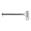 Bottle Trap Round Chrome